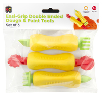 Dough & Paint Tools Double Ended Set 3 Easi-grip EC